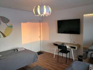 Мотели Motel Tornio Торнио Двухместный номер Делюкс с 2 отдельными кроватями и общей ванной комнатой-18